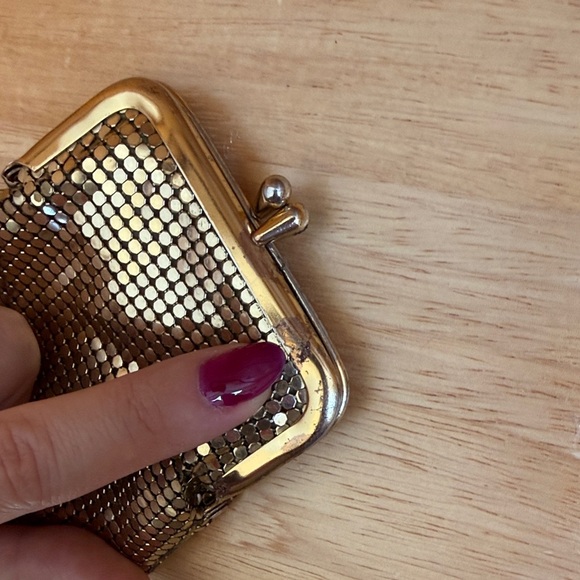 Vintage Gold Sequin Clutch or Cigarette Case - Picture 5 of 6